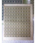 El Salvador Revenue: Timbre Municipal 50c American Bank Note Full Sheet ... - $21.48 CAD