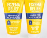 O&#39;Keeffe&#39;s Eczema Relief Skin Protectant Body Cream 5oz Lot of 2 Okeeffe... - $36.72