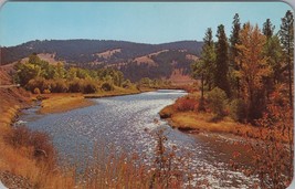 ZAYIX Postcard Clarkfork River Scene along Highway 10 Dexter 102022PC43 - £11.76 GBP