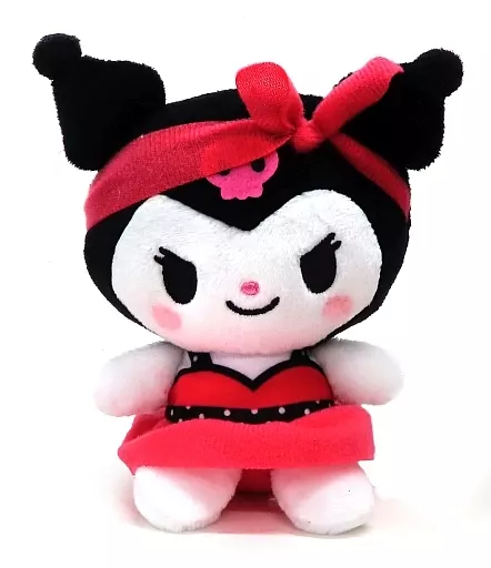 Japan Sanrio Characters 50&#39;s Fashion Mascot Kuromi Plush - 14cm Valentin... - $30.83 CAD