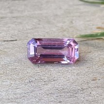 Natural Pink Sapphire | Emerald Cut | 8.30x4.10 mm | 1.05 Carats | Loose Gemston - £395.60 GBP