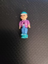 Galoob My Pretty Dollhouse Doll Prototype Boy with Cap Painted Figurine - $8.00