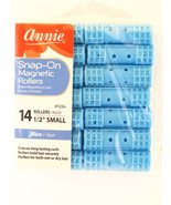ANNIE 1/2&quot; SMALL SNAP ON MAGNETIC HAIR ROLLERS - 14 PCS. (1224) - £6.26 GBP