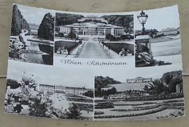 Nice Vintage Black and White Photograph Postcard, Wien Schonbrunn, GOOD COND - £2.32 GBP