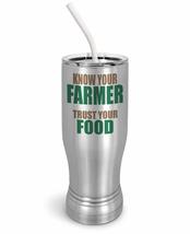 PixiDoodle Know Your Farmer Know Your Food - Organic Foodie Insulated Co... - £26.85 GBP+