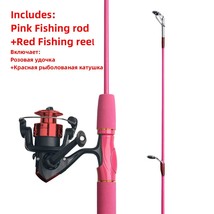 DNDYUJU Children Fishing Lure Rod 1.5M Beginner Fishing Pole Cute Rod Include Sp - £66.36 GBP