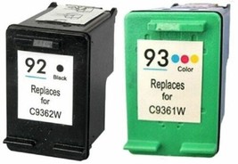 Compatible with HP 92 Black (C9362W) and HP 93 Color (C9361W) Rem. Ink - $15.80