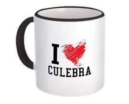 I Love Culebra : Gift Mug Puerto Rico Tropical Beach Travel Souvenir - £12.77 GBP