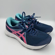 ASICS Gel-Contend 7 Women’s Running Shoes Blue Pink US 8 Everyday Comfort - €35,06 EUR