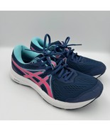 ASICS Gel-Contend 7 Women’s Running Shoes Blue Pink US 8 Everyday Comfort - $744.57 MXN