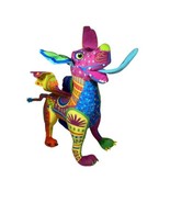 Disney Store Pixar Coco Dante Dog Alebrije Rainbow Plush Spirit Day Of T... - $13.86