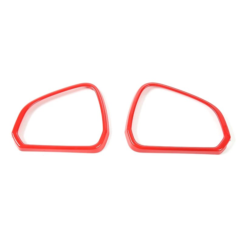 MOPAI ABS Car External Rearview Mirror Decoration Fe Ring Cover Trim Stickers fo - £87.15 GBP