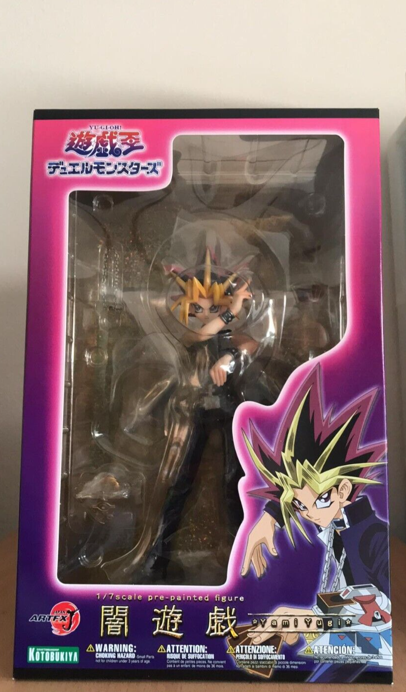 Yu-Gi-Oh! Yami Yugi Duel Monsters ARTFX J Statue w/Keychain *NEW SEALED * - $129.99