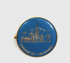 Chichester Cathedral The Cathedral Church of the Holy Trinity Pin Lapel Vintage - £11.88 GBP