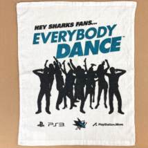 SJ Sharks Fans Everybody Dance PS3 SGA Rally Towel 2011 Sony Playstation SanJose - $28.89