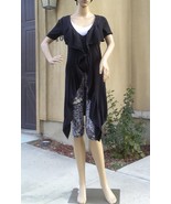 Short Sleeve Cardigan/Sweater-Coat by Twinset (Simona Barbieri), XS, bla... - $29.21