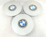 Lot of 3 BMW 1178728 Fits 1989-1995 BMW 525i 530i 540i Center Caps w Emb... - $40.47