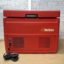 Vintage &#39;95 TESTED Marlboro COLEMAN Electric Cooler &amp; warmer Car Plug In - £63.50 GBP
