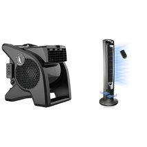 Lasko 15 Professional Utility Fan for Job Site, 375 CFM, Pivoting High Velocity - $131.96