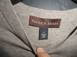 Patrick James Color Block Stripe Crew Pullover Size Medium NWTS image 4