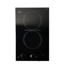Summit CR2220B 12-inch Wide 240V 2-Burner Radiant Glass Electric Cooktop... - £285.71 GBP