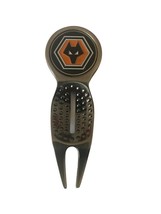 WOLVES FC DIVOT TOOL AND MAGNETIC GOLF BALL MARKER - £34.27 GBP