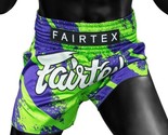 Boxing Shorts Muay Thai Fairtex Shorts Kabuki Green/Blue BS1928 Boxing P... - £45.09 GBP