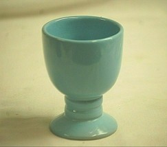 Vintage Robin Egg Blue Frankoma Footed Tumbler Goblet Chalice 26LC Art Pottery - £14.00 GBP