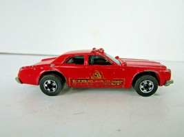 Mattel Hot Wheels 1977 #5 Fire Chief Diecast Car Red Hong Kong 1/64 H2 - £2.87 GBP