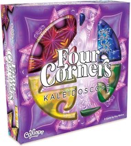 Games Four Corners Kaleidoscope Family Board Game Captivating Art Strategy Patte - $92.93