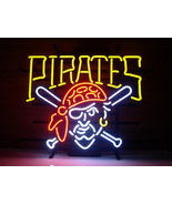 Pittsburgh Pirates Baseball Neon Sign 16&quot;x14&quot; - £108.56 GBP