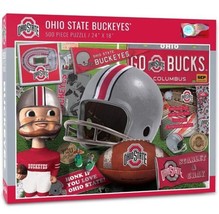 Ohio State Buckeyes 500 Piece Puzzle 24&quot;x18&quot; Football NCAA New Sealed Box OSU - £5.28 GBP