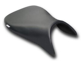 Yamaha R6 Seat Cover 1999 2000 2001 2002 Black Front Carbon Fiber Look L... - $83.98 CAD