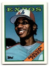 1988 Topps #647 Pascual Perez    Montreal Expos Baseball Cards NM Near  ... - £1.29 GBP