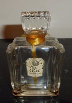 Vintage Glass Perfume Bottle Made in France with Glass Stopper - £31.75 GBP