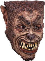 Wolferdoom 26638 Wolf Man Full Head Costume Latex Mask Cosplay Adult One Size - £39.78 GBP