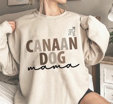 Canaan Dog Mama Sweater, Retro Canaan Dog Gift, Canaan Dog crewneck, Canaan Dog  - £35.28 GBP