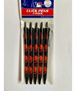 NEW Baltimore Orioles MLB Pens Click Style 10 Pens (2 packs of 5) Black ... - £10.90 GBP