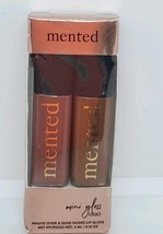 Mented Mini Gloss Duo Lip Gloss - Mauve Over & Send Nudes - 0.10 Oz./3 ML image 2