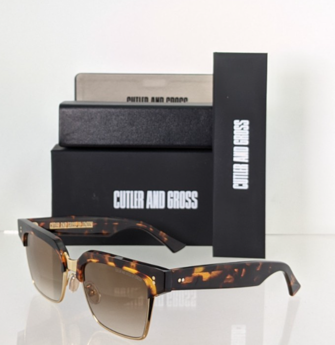 CUTLER AND GROSS OF LONDON Sunglasses 1348 03 55mm Frame - $197.99