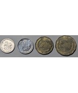 Lot of 4 Mexican Coins, .05, .10, .20, .50 centavos - $1.95