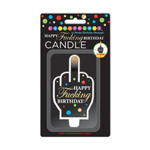 Happy F*cking Birthday Middle Finger Candle - $24.05