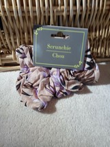 Scrunchie Pink And Brown - £8.53 GBP