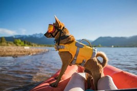 HURTTA SWIMMER LIFE SAVIOR JACKET ORANGE DOG FLY VEST ORANGE SIZE 0-10 LBS - $1,114.99 MXN