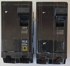 Lot of 2 SQUARE D QO230 30 Amp 2 Pole Type QO Circuit Breaker *USED* - $26.00