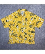 Corona Extra Yellow Hibicus Hawaiian Aloha Shirt Large 2006 Modelo - $19.75