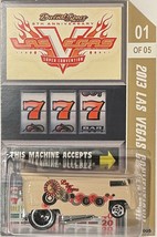 Tan VW Drag Bus Custom Hot Wheels 2013 Las Vegas Convention Series w/RR 1/5 - £137.48 GBP