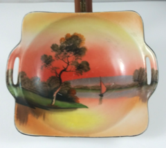 Noritake Morimura Brothers Hand Painted Bowl With Handles 5.5&quot; x 6.5&quot; Japan - $459.34 MXN