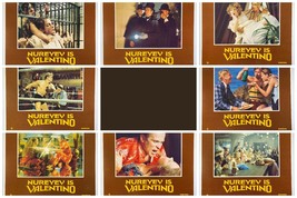1977 NUREYEV Is VALENTINO Movie 8 LOBBY CARD Lot Set Rudolf Michelle Phi... - $99.98