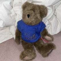 2004 Boyds Bears Plush 9&quot; Jointed Bear UCLA Sweatshirt Bruins - £7.89 GBP